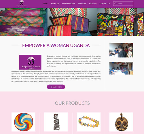 Web design consultants in Uganda