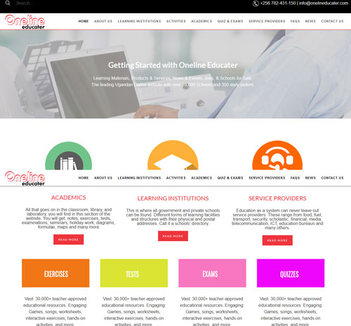 Website design in Uganda