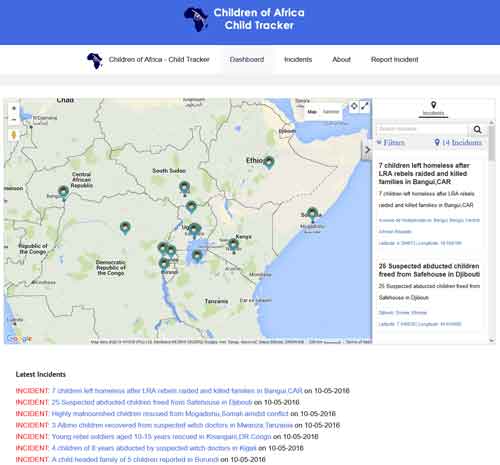 Child Tracker for Children of Africa Uganda